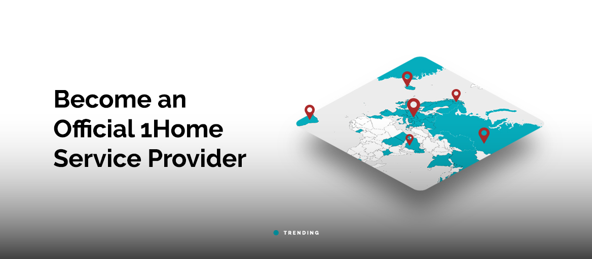 Put yourself on the map: Become an official 1Home Service Provider