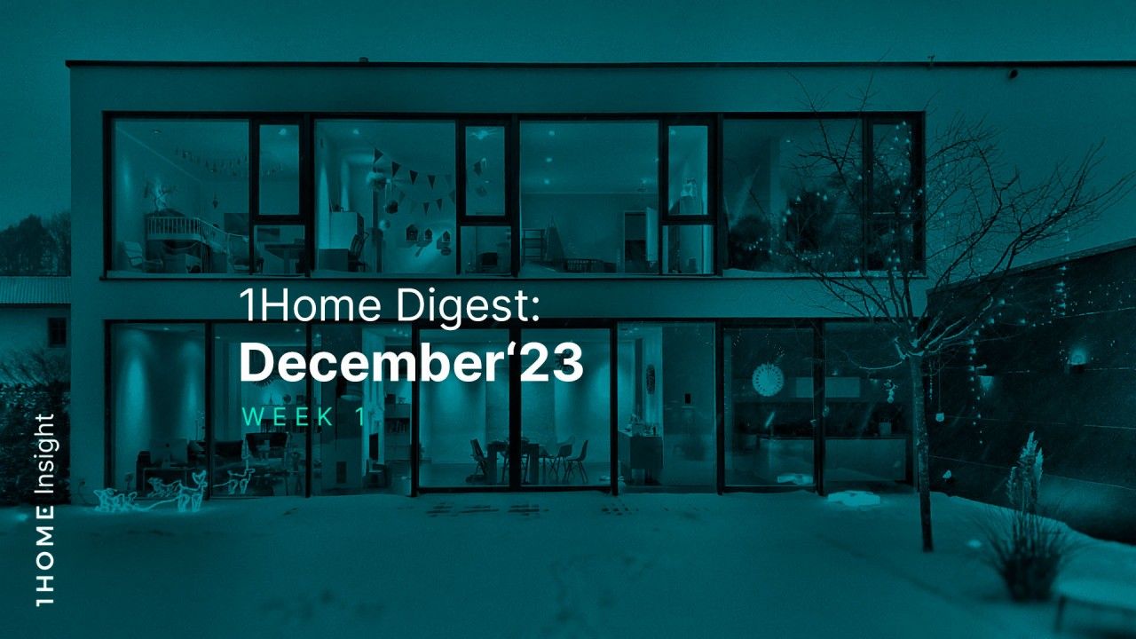 1Home Digest: December '23 - Week 1