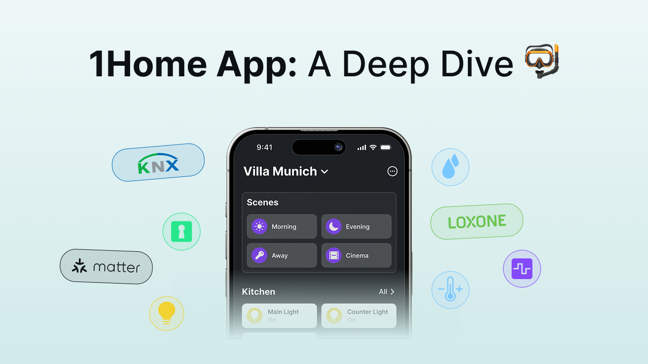 Die 1Home App im Detail