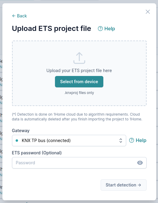 ETS file upload