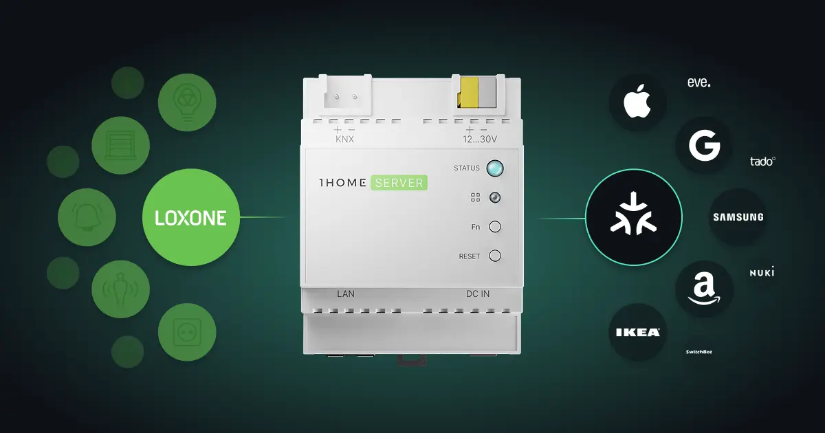 1Home | 1Home Server Loxone