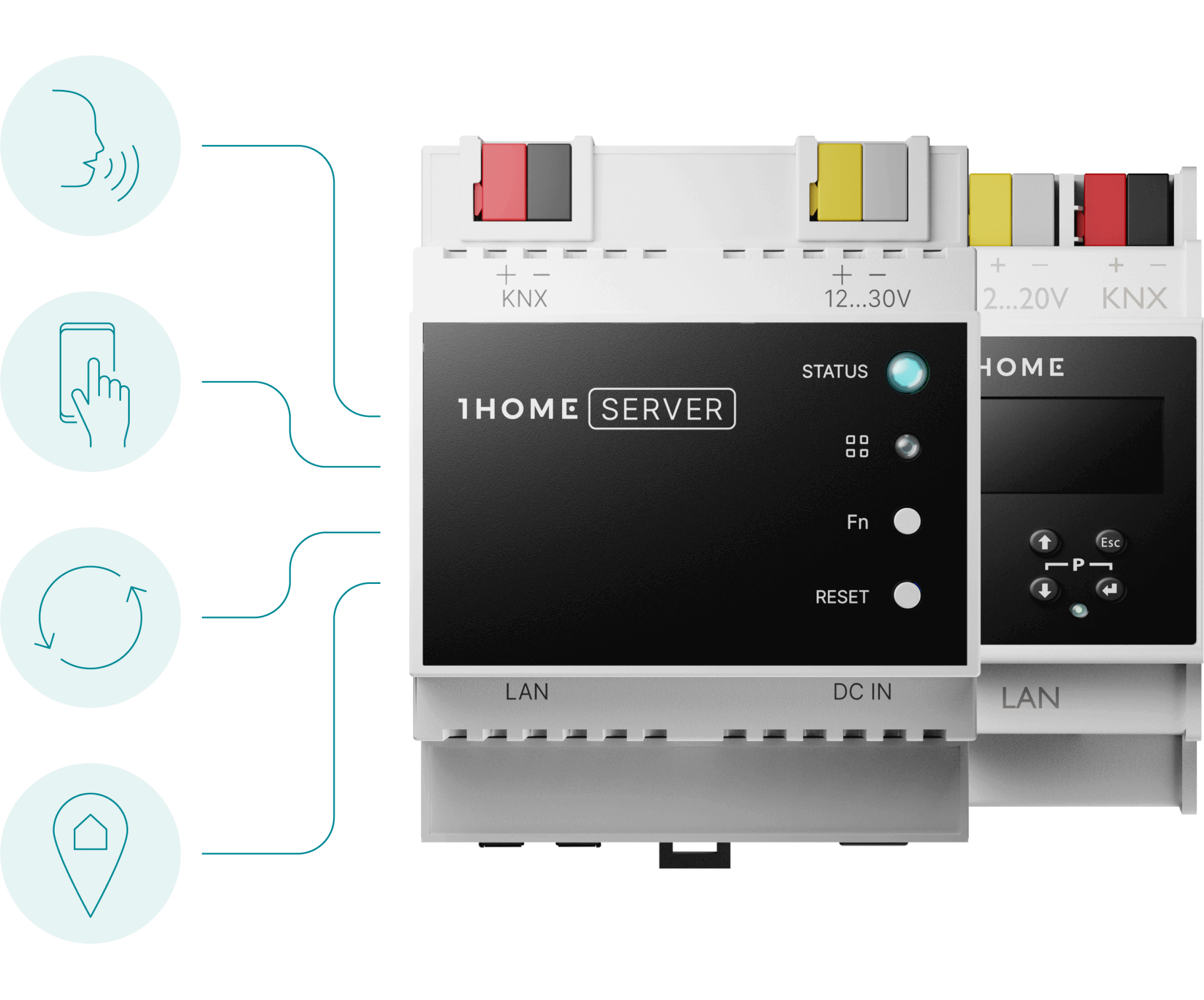 Apple Home for KNX smart home with 1Home