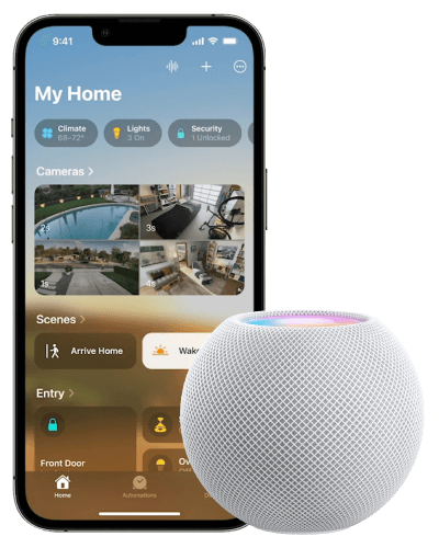 Apple Home app & Siri voice control with 1Home