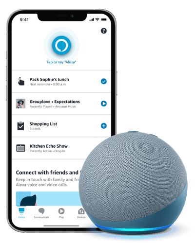 Amazon Alexa app & Alexa voice control with 1Home